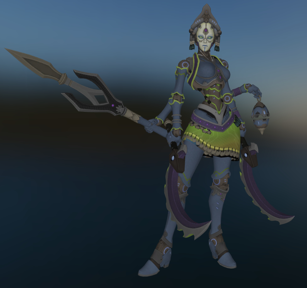 Iron Djinn Kali (Poisoned Promise)
