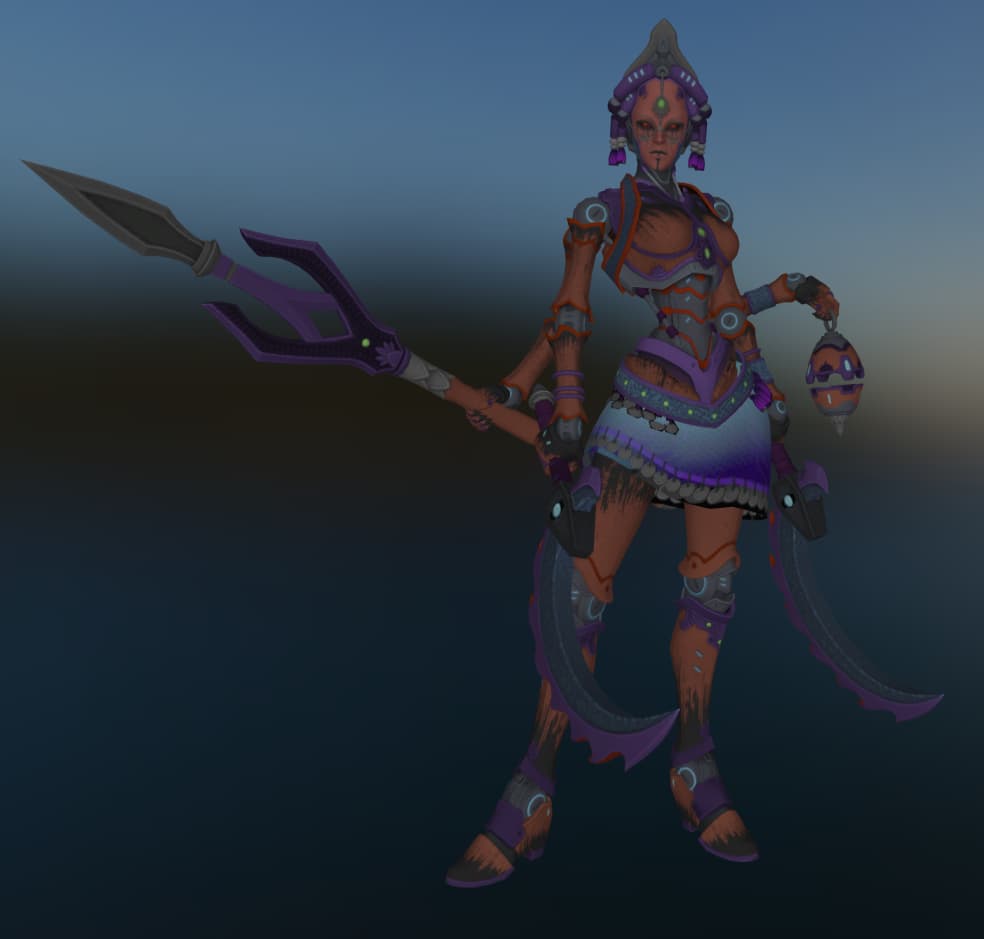 Iron Djinn Kali (Blood Bargain)